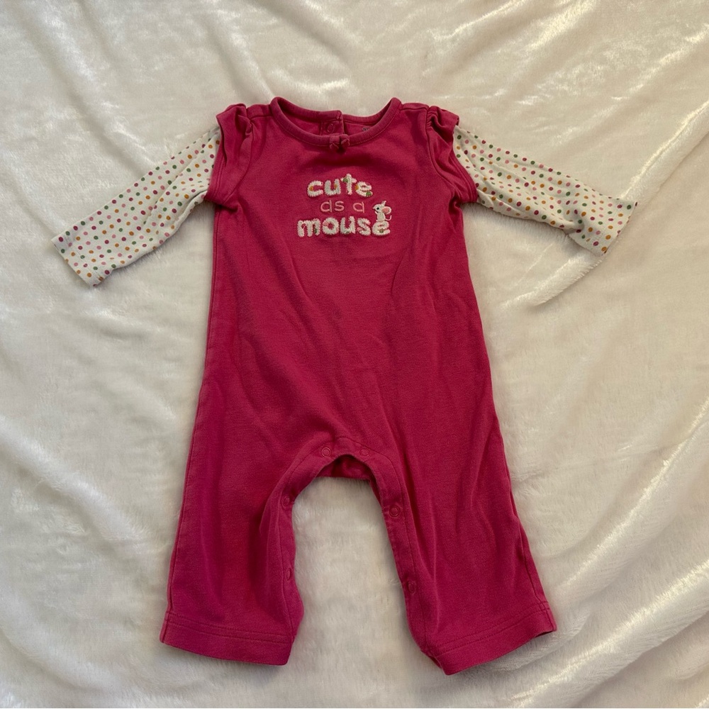 Gymboree mouse romper